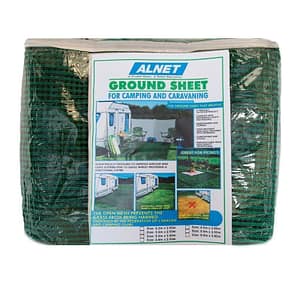 Alnet Netted Groundsheet - 3.6 x 3.6m Green | Campcraft