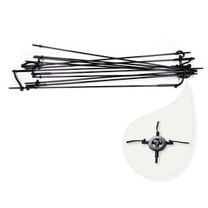 Campmor Spring Steel Tent Frame - 2.4m x 2.4m x 1.85m | Campcraft