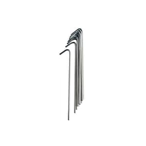 Vango Steel Pin Pegs 18cm x 4mm - 10 Pack | Campcraft