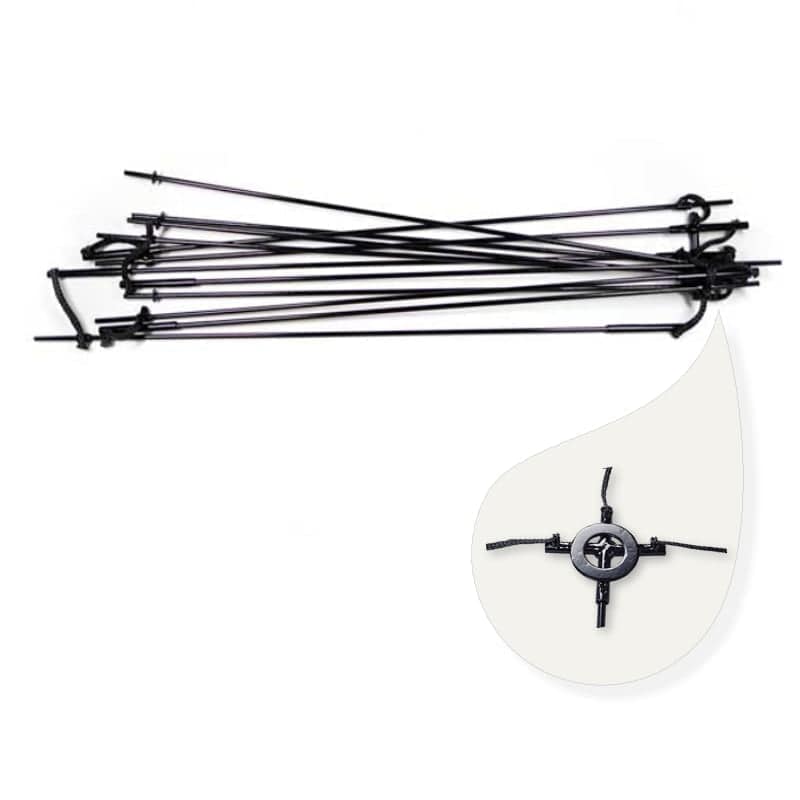 Campmor Spring Steel Tent Frame - 2.1m x 2.1m x 1.75m | Campcraft