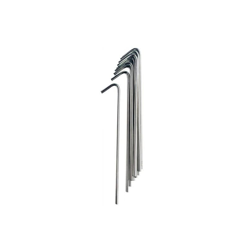 Vango Steel Pin Pegs 18cm x 4mm - 10 Pack | Campcraft